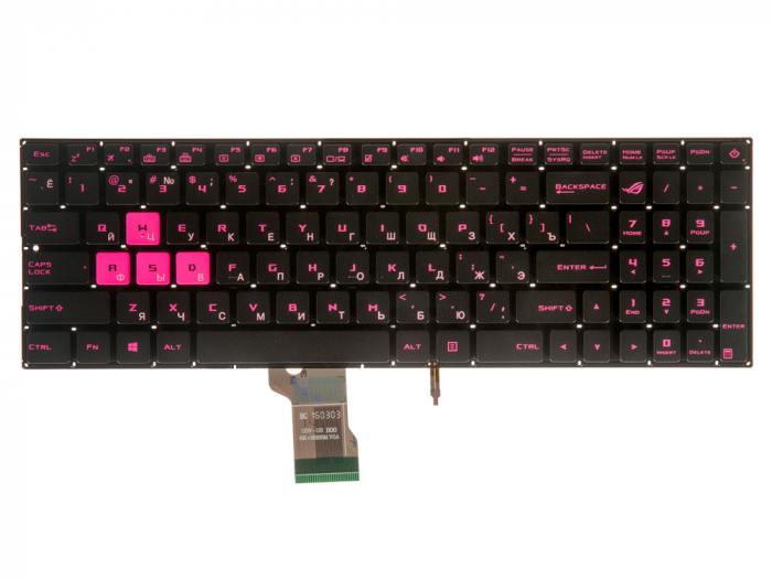 фотография клавиатуры для ноутбука  Asus GL502VM (сделана 30.12.2020) цена: 2590 р.