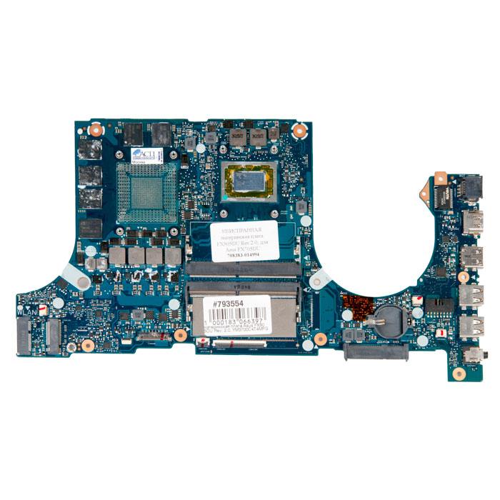 YM3700C4T4MFG материнская плата Asus FX505DU Rev: 2.0, YM3700C4T4MFG, 6xK4X80325BC-HC14, IT8987E-BXA, СНЯТ ВИДЕОЧИП, НЕИСПРАВНАЯ материнская плата продаётся или как донор компонентов - купить в Москве в интернет-магазине PartsDirect