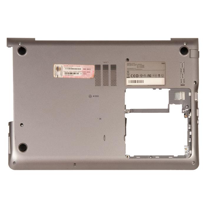 BA75-03721E поддон (нижняя часть корпуса, С РАЗБОРА) для Samsung NP535U4C серый - купить в Москве в интернет-магазине PartsDirect