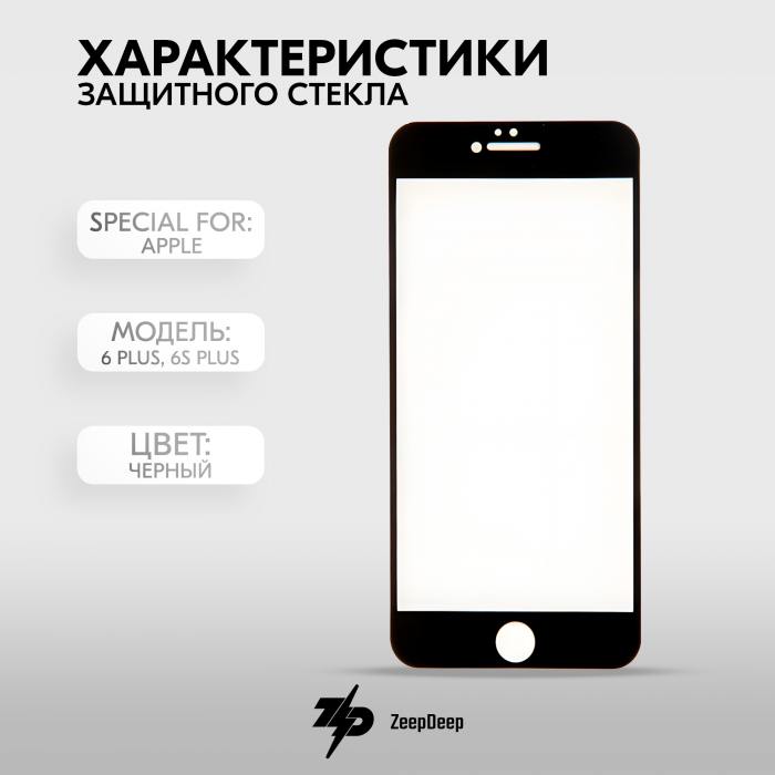 фотография защитного стекла iPhone 6 Plus, 6S Plus (сделана 05.04.2024) цена: 188 р.