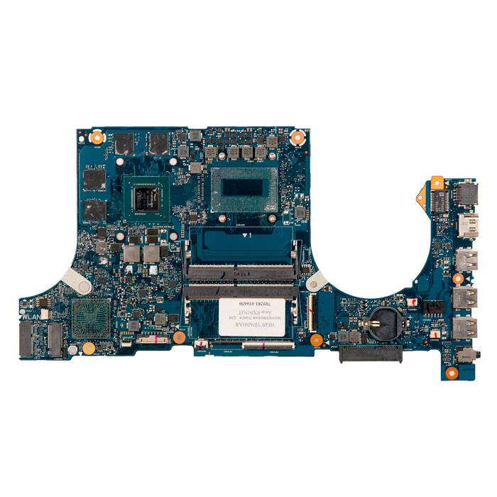 N18P-G0-MP-A1, 4xK4G80325FС-HC25, IT8987E-BXA материнская плата для Asus FX505GT/MB, N18P-G0-MP-A1 СКОЛ НА КРИСТАЛЛЕ, 4xK4G80325FС-HC25, IT8987E-BXA, СНЯТ ПРОЦЕССОР, ХАБ, НЕИСПРАВНАЯ как донор компонентов - купить в Воронеже в интернет-магазине PartsDirect