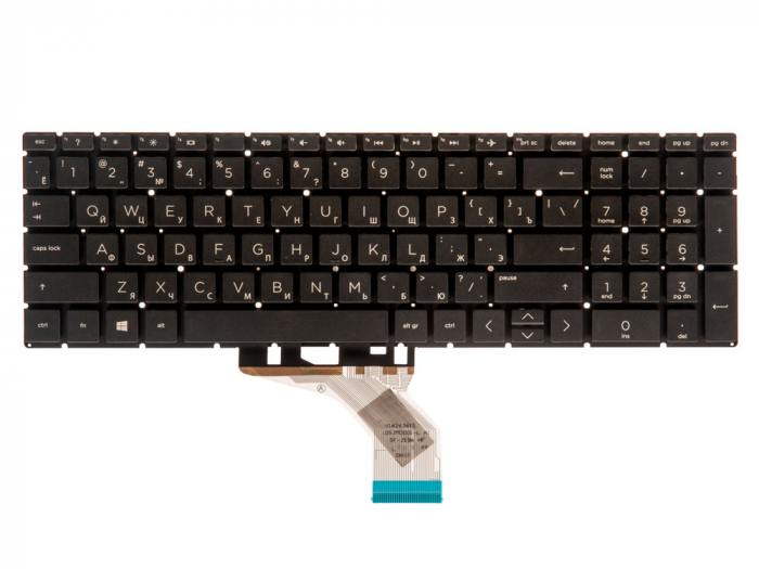 фотография клавиатуры для ноутбука HP 15-da (сделана 17.08.2021) цена: 490 р.