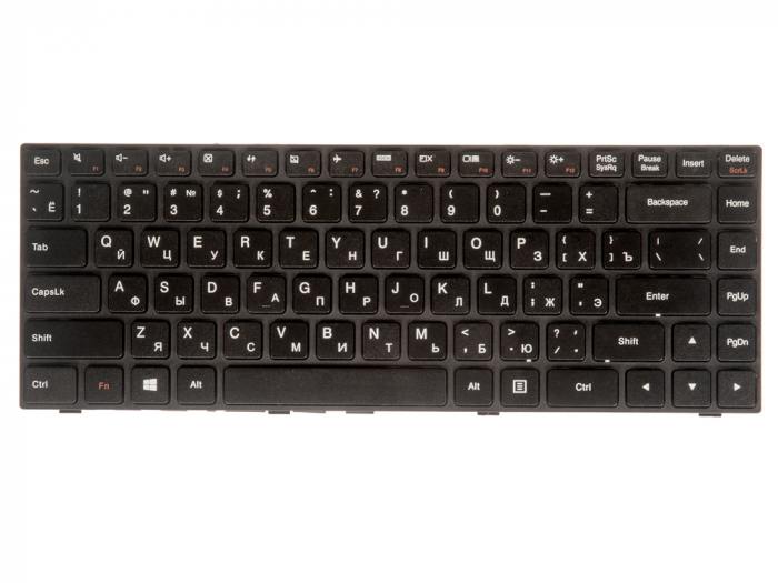 фотография клавиатуры для ноутбука Lenovo 100-14IBY (сделана 17.08.2021) цена: 790 р.