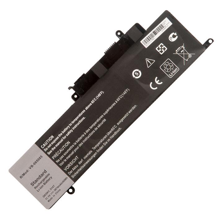 GK5KY аккумулятор для ноутбука Dell 3147, Inspiron 13-7000, 13 7347, 43Wh 11.1V - купить в Москве в интернет-магазине PartsDirect