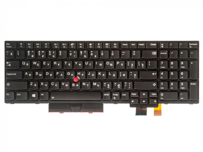 фотография клавиатуры для ноутбука Lenovo p51s (сделана 07.10.2021) цена: 3390 р.