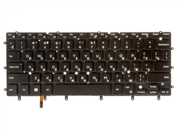 фотография клавиатуры для ноутбука Dell 13-9343 (сделана 02.11.2021) цена: 1290 р.