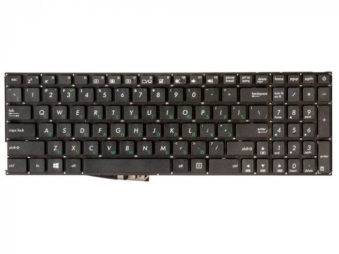 фотография клавиатуры для ноутбука Asus A580U (сделана 02.11.2021) цена: 790 р.