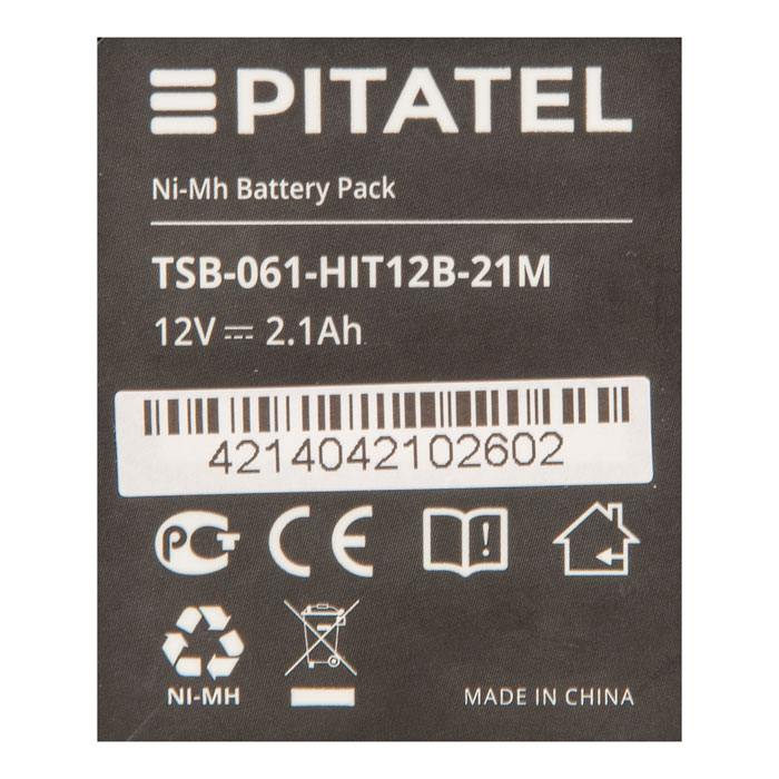 фотография аккумуляторной батареи TSB-061-HIT12B-21M (сделана 07.02.2022) цена: 4365 р.