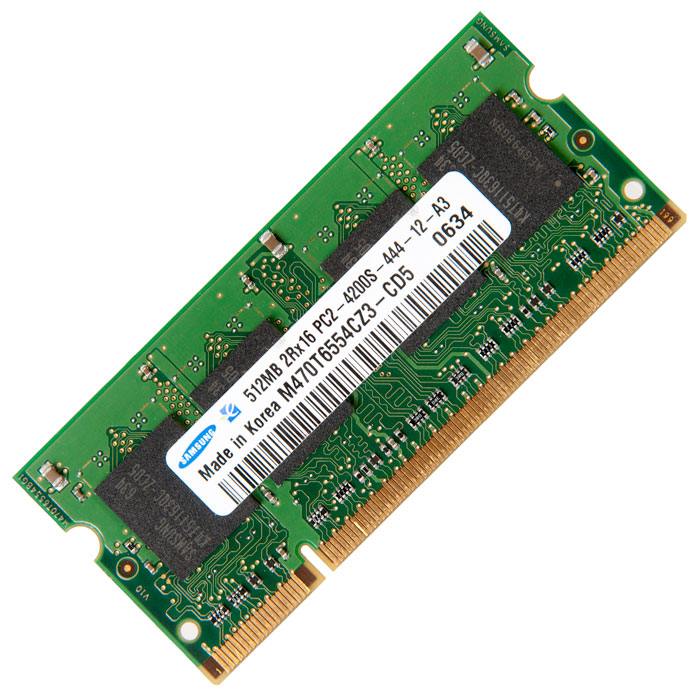 фотография памяти для ноутбука SODIMM DDR2-533 (сделана 15.04.2022) цена: 112 р.