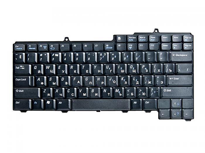 V-0511BIAS1 клавиатура для ноутбука Dell Inspiron 1501, 6400, 9400 ...