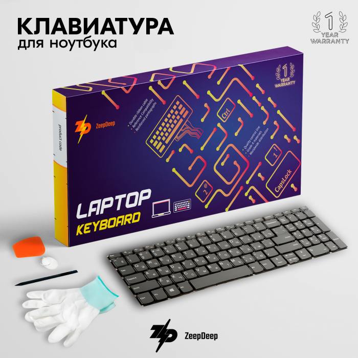 фотография клавиатуры для ноутбука Lenovo 720-15IKB (сделана 05.04.2024) цена: 590 р.
