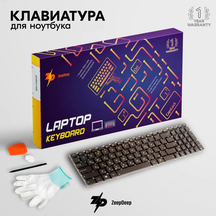 фотография клавиатуры для ноутбука Asus R510EA (сделана 05.04.2024) цена: 590 р.