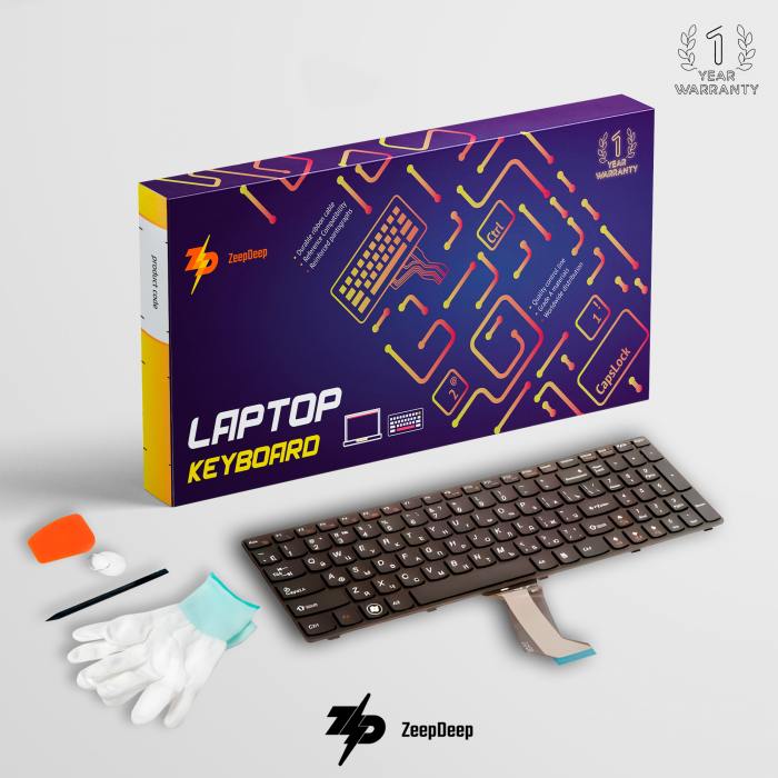 фотография клавиатуры для ноутбука Lenovo G580l (сделана 05.04.2024) цена: 590 р.