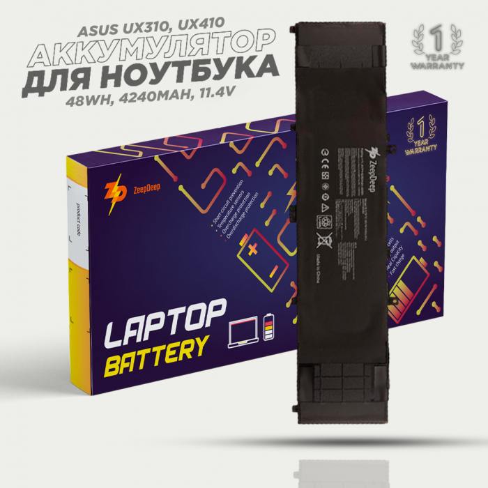 фотография аккумулятора для ноутбука Asus UX410 (сделана 04.12.2023) цена: 3250 р.