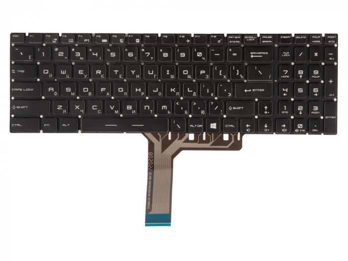 фотография клавиатуры для ноутбука MSI GX63VR (сделана 13.12.2022) цена: 3950 р.