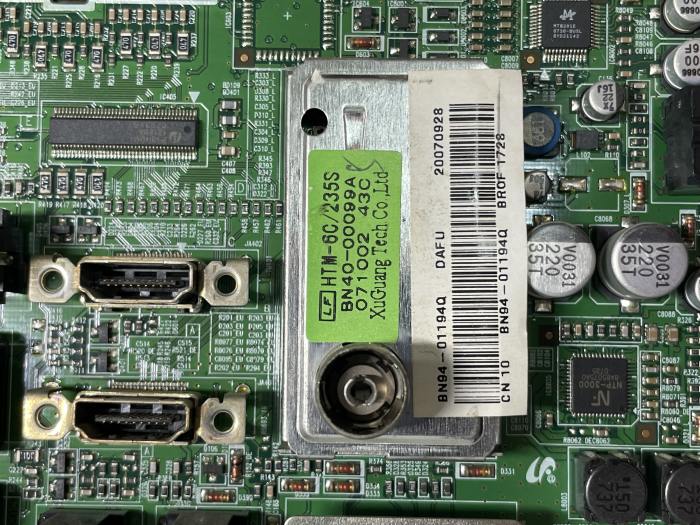 Телевизор samsung le32s81b cхема платы bn41 00878a