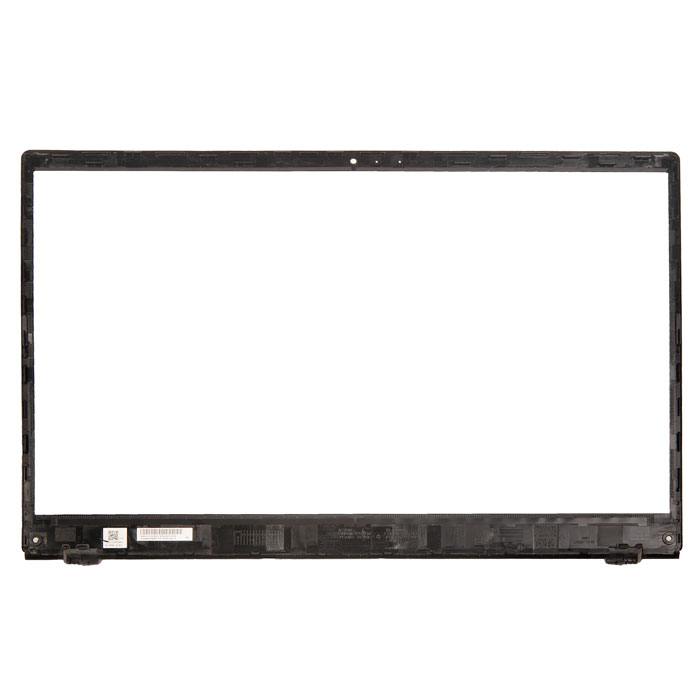 фотография рамка экрана (рамка крышки матрицы, LCD Bezel) для ноутбука Asus X509 черная, пластиковая. С разбора. 13NB0MZ1P01014-1 (сделана 20.02.2023) цена: 1075 р.