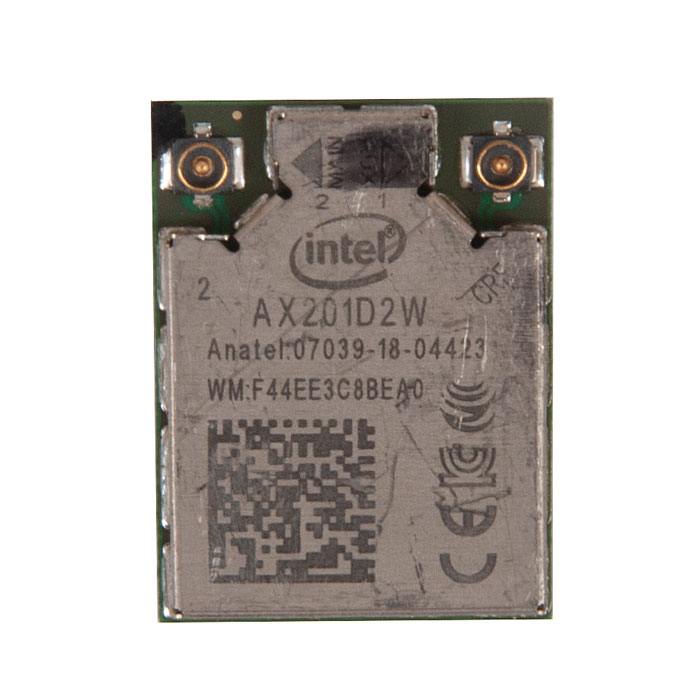 фотография модуль Wi-Fi INTEL AX201D2W с разбора (сделана 09.10.2023) цена: 2300 р.