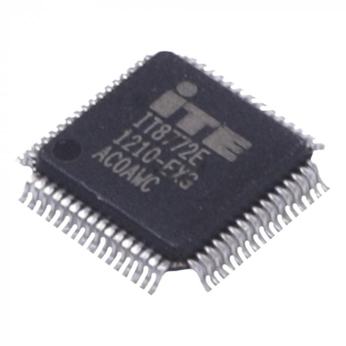 фотография мультиконтроллер IT8772E EXS QFP-64 с разбора (сделана 10.11.2023) цена: 237 р.