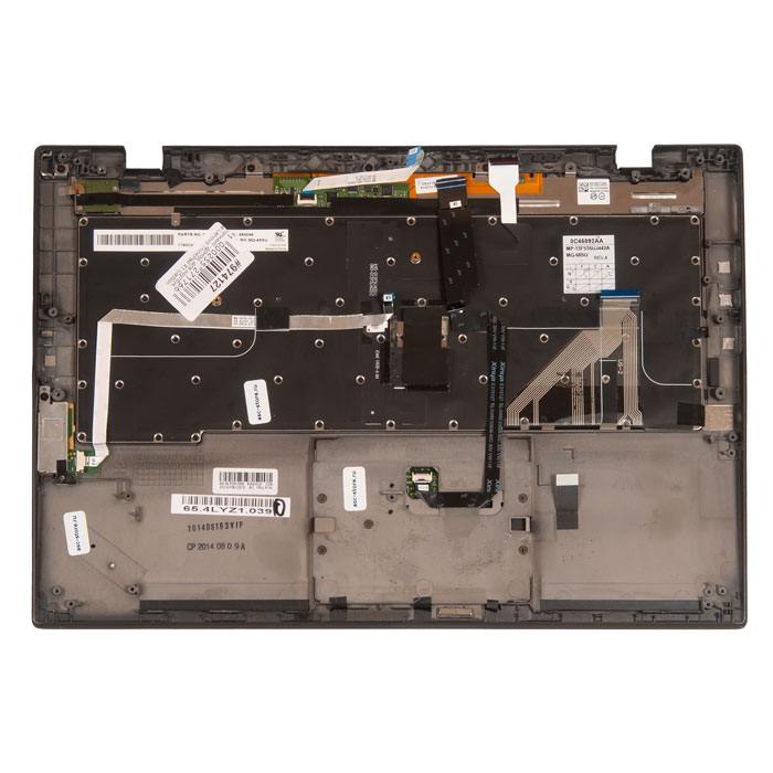 фотография топкейс -донор  для ноутбука Lenovo ThinkPad X1 Carbon, Углепластик, темно-серый. Тачпад работает некорректно. Клавиатура не работает. 65.4LYZ1.039 (сделана 18.09.2023) цена: 1435 р.