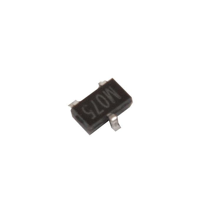фотография микросхема с маркировкой M075 SOT323 с разбора (сделана 10.11.2023) цена: 13.5 р.