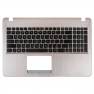 фото клавиатура с топкейсом для ноутбука Asus X540MB,серебристая с разбора