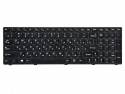 фото клавиатура для ноутбука Lenovo для IdeaPad G580, G585, G780, Z580, Z580A, Z585, Z780, V580, P580, P585, черная, с серой рамкой, гор. Enter