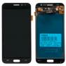 фото дисплей в сборе с тачскрином (модуль) для Samsung Galaxy J3 (SM-J320F) черный (2016) AMOLED