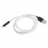 фото кабель USB HOCO X21 Silicone для Micro USB, 2.0А, длина 1.0м, белый