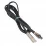 фото кабель USB HOCO x4 Zinc для Micro USB, 2.4А, длина 1.2м, черный