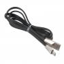 фото кабель USB HOCO x4 Zinc для Type-C, 2.4A, длина 1.2м, черный