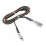 фото кабель USB HOCO U48 Superior для Type-C, 2.4А, длина 1.2м, черный