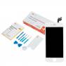 фото дисплей для iPhone 6S в наборе ZeepDeep: экран белый, защитное стекло, набор инструментов, пошаговая инструкция