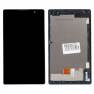 фото дисплей в сборе с тачскрином и передней панелью для ASUS для ZenPad 7 Z170CG черный,с разбора,оригинал