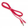 фото кабель USB REMAX RC-001i Full Speed для Lightning, 2.4А, длина 1.0м, красный