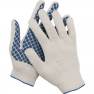 фото перчатки трикотажные, 7 класс, х/б, с обливной ладонью DEXX 114001