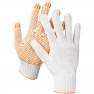 фото перчатки трикотажные,7 класс, х/б, с защитой от скольжения, L-XL STAYER "MASTER" 11404-XL
