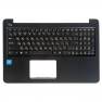 фото топкейс с клавиатурой для Asus E502S, E502SA, чёрный металлик, с разбора