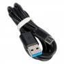 фото кабель USB More choice K13a для Type-C, 2.1А, длина 1.0м, черный