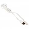 фото кабель USB More choice K21i для Lightning, 2.1A, длина 1.0м, белый