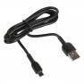 фото кабель USB НОСО x13 Easy для Micro USB, 2.4A, длина 1.0м, черный