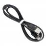 фото кабель USB HOCO X6 2.4A for Lightning, длина 1м черный