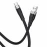 фото кабель USB HOCO X53 Angel для Type-C, 3.0А, длина 1.0м, черный