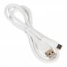фото кабель USB HOCO X61 Ultimate silicone для Type-C, 3.0А, длина 1.0м, белый