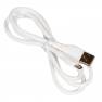 фото кабель USB HOCO X61 Ultimate silicone для Micro USB, 2.4А, длина 1.0м, белый