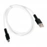 фото кабель USB BOROFONE BX31 для Micro USB, 2.4А, длина 1м, белый