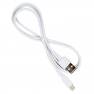 фото кабель USB BOROFONE BX16 для Lightning, 2.4A, длина 1м, белый