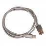 фото кабель USB HOCO U40A Magnetic для Type-C, 2.0А, длина 1.0м, серый, б/у