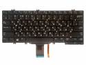 фото клавиатура для ноутбука Dell Latitude E5280, 5280, 5288, 5289, 7280, 7290, 7380, 5290, 7390 черная с подсветкой