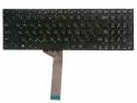 фото клавиатура для ноутбука Asus K56, K56C, K550D без рамки (черная)